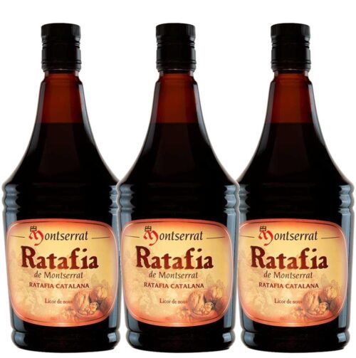 5171 - 3 Bottles of Ratafia of Abbey of Montserrat