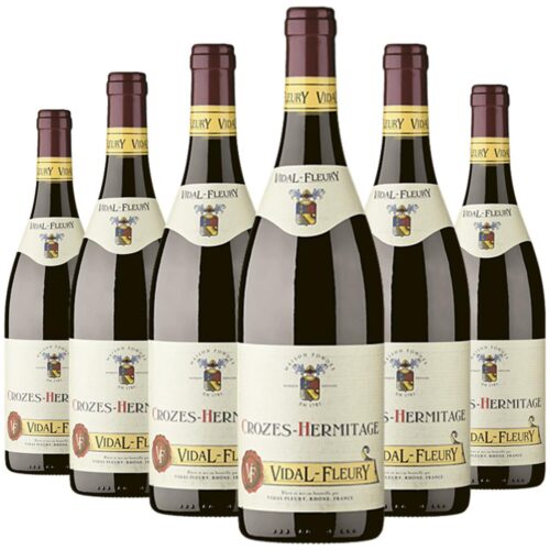 2938 - Red Wine Crozes-Hermitage of Vidal-Fleury