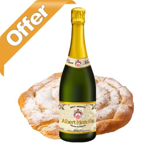 P001/1003 - Offer of Ensaïmada of Mallorca and Cava Brut Reserve