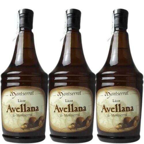5061 - 3 Bottles of Hazelnut Liquor of Abbey of Montserrat