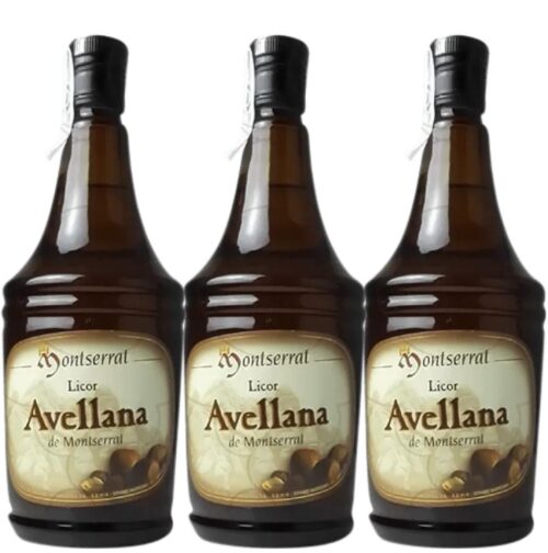 5061 - 3 Bottles of Hazelnut Liquor of Abbey of Montserrat