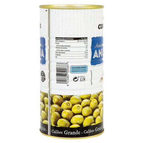 V002 - Jar of Stuffed Olives of Anchovies of 1,450 grs.