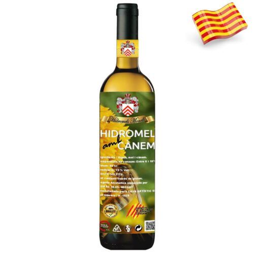 6350 - Mead with hemp from Catalonia  12,7º - 50 Cl.