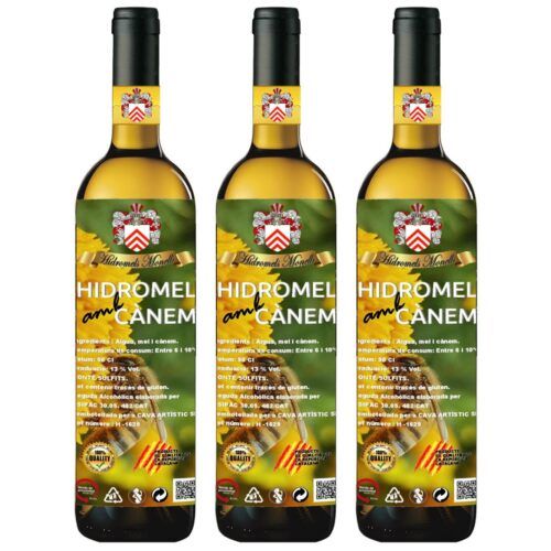 6350 - Mead with hemp from Catalonia  12,7º - 50 Cl.