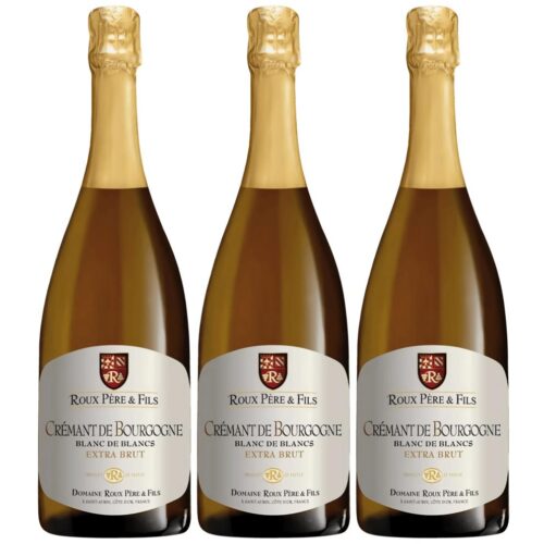 1351 - Domaine Roux Crémant of Bourgogne White of Whites Extra Brut