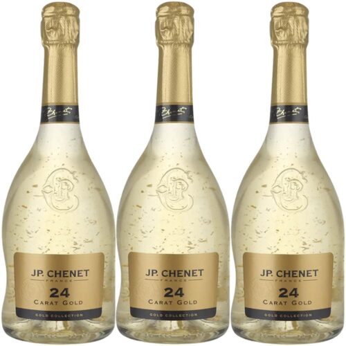 1350 - JP Chenet Sparkling Wine Gold White of Whites 24 Karats