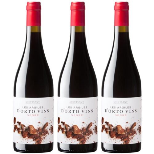 3 Ampolles - Vi Negre Les Argiles d'Orto Vins 2576 - Red Wine Les Argiles from Orto Wines
