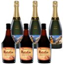 First Assortment of 3 Ratafias and 3 Cavas Brut Reserva of Abbey of Montserrat