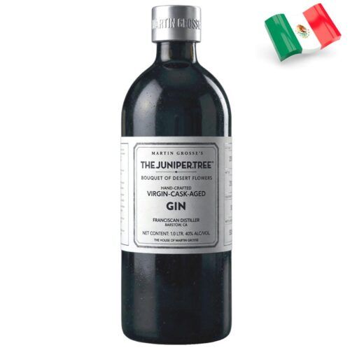 Ginebra Mexicana The Juniper Tree Gin 7043 - Mexican Gin The Juniper Tree Gin SYO OAK Barrel by Porfidio 47º - 50 Cl.