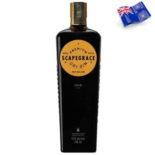 7022 - Scapegrace Dry Gin New Zeland Gold 57º - 70 Cl.