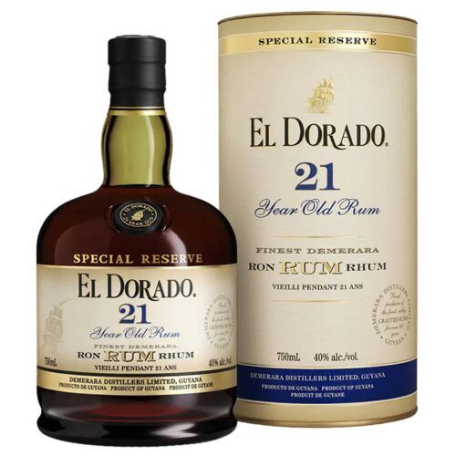 7115 - Guyana Rum El Dorado 21 Years Old Special Reserve  43º - 70 Cl.