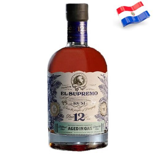 7132 - Paraguayan Rum El Supremo 12 Years Old  40º - 70 Cl.