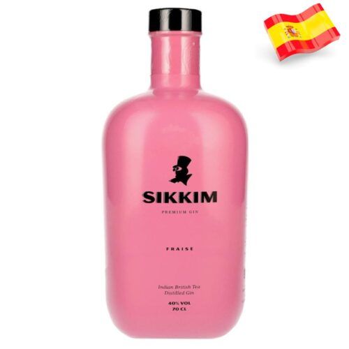 7003 - Sikkim Fraise Premium Gin Spain 40º - 70 Cl.