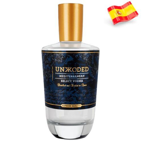 7151 - Unkkoded Spanish Vodka Mediterranean Select 40º - 70 Cl.