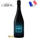 1403 - Carbon Champagne Sleeve Carbon Effect Luminous Brut of 75 Cl.