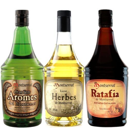 Pack of Aromes + Ratafia + Herb Liqueur of Abbey of Montserrat