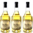 5062 - 3 Bottles of Herb Liqueur of the Abbey of Montserrat