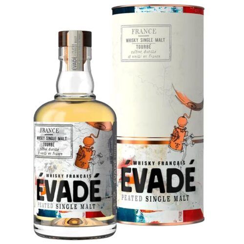 7346 - Evade Single Malt Peated French Whisky  43º - 70 Cl.