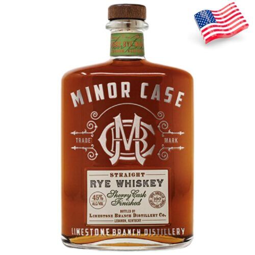 7351 - North American Whisky Minor Case Straight Rye 45º - 70 Cl.