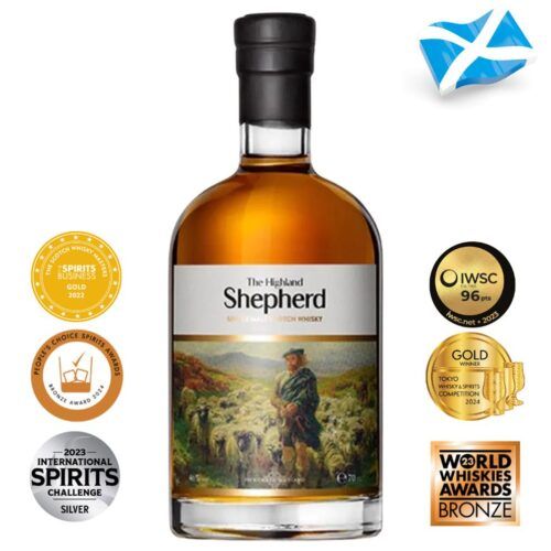 7318 - Shepherd Single Malt Higland Scotch Whisky 5 Years  40º - 70 Cl.