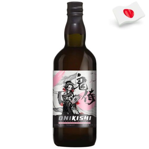 7229 - Japanese Onikishi Blended Whisky Cherry Blossom 43º - 70 Cl.