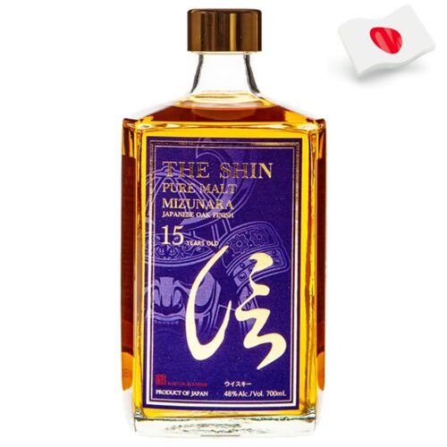7233 - The Shin 15 Years Japanese Pure Malt Whisky Mizunara OAK Limited Edition 48º - 70 Cl.